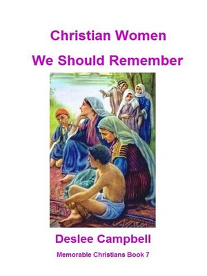 cover image of Christian Women We Should Remember